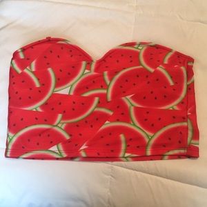 Kortni Jeane watermelon top size medium